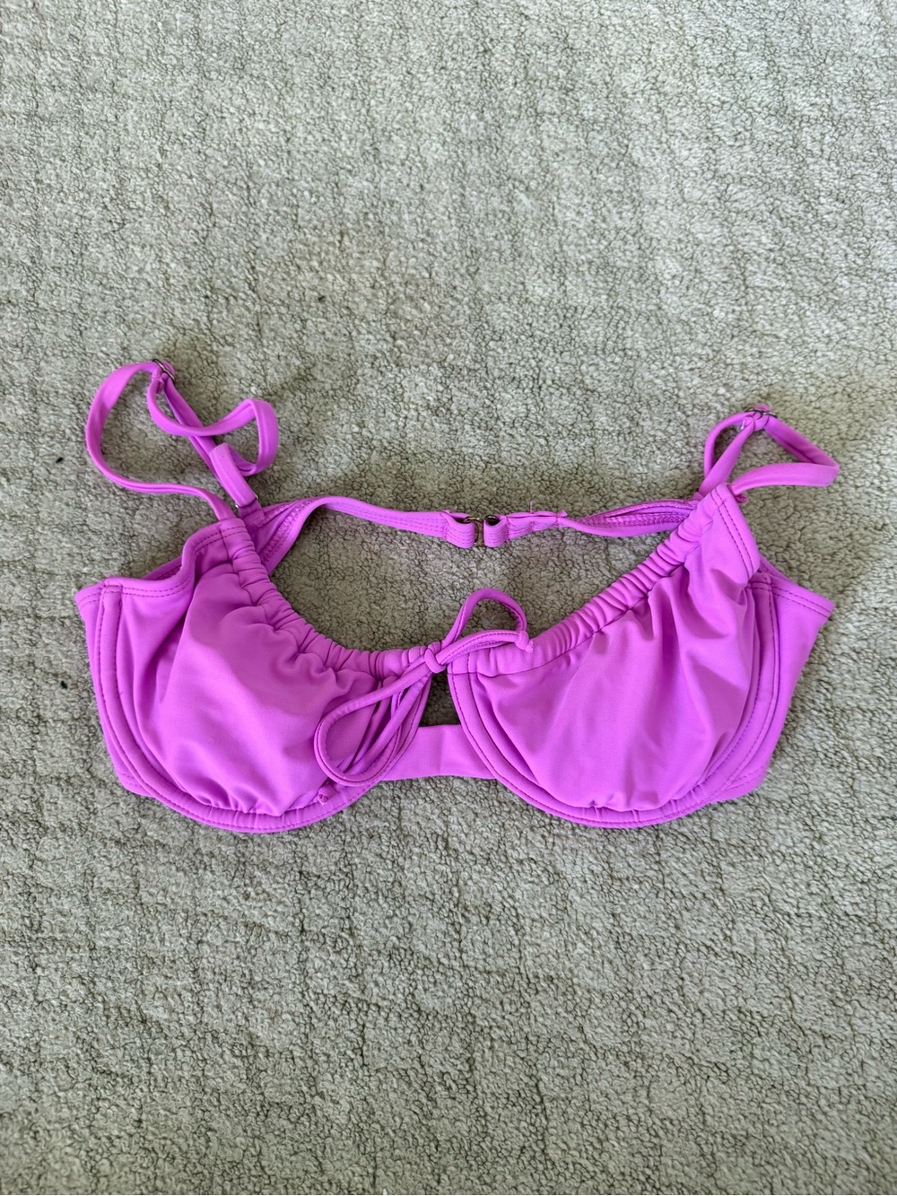 wild fable Bright Pink Underwire Bikini Top